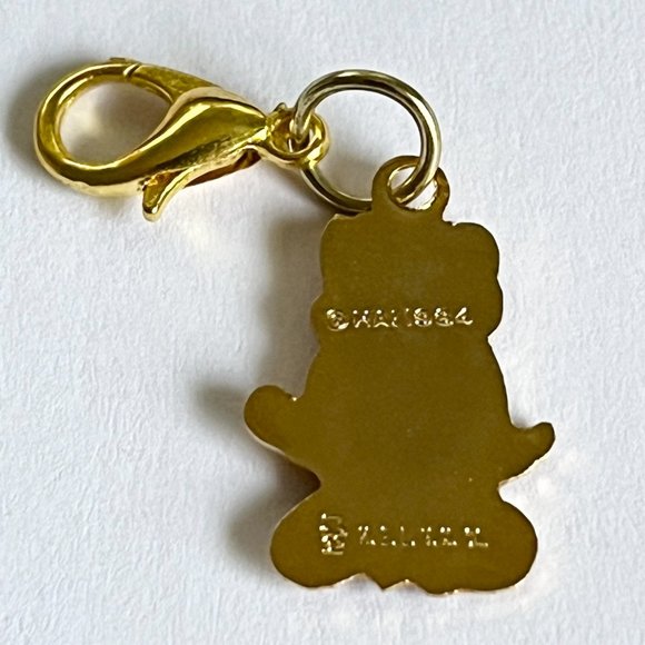 Vintage Miss Piggy Muppets Charm Zipper Pull Purse Clip On Signed Jim Henson - Picture 5 of 10